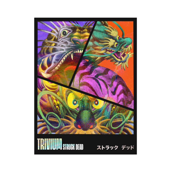 Holographic Struck Dead Poster - Limited Release | Trivium