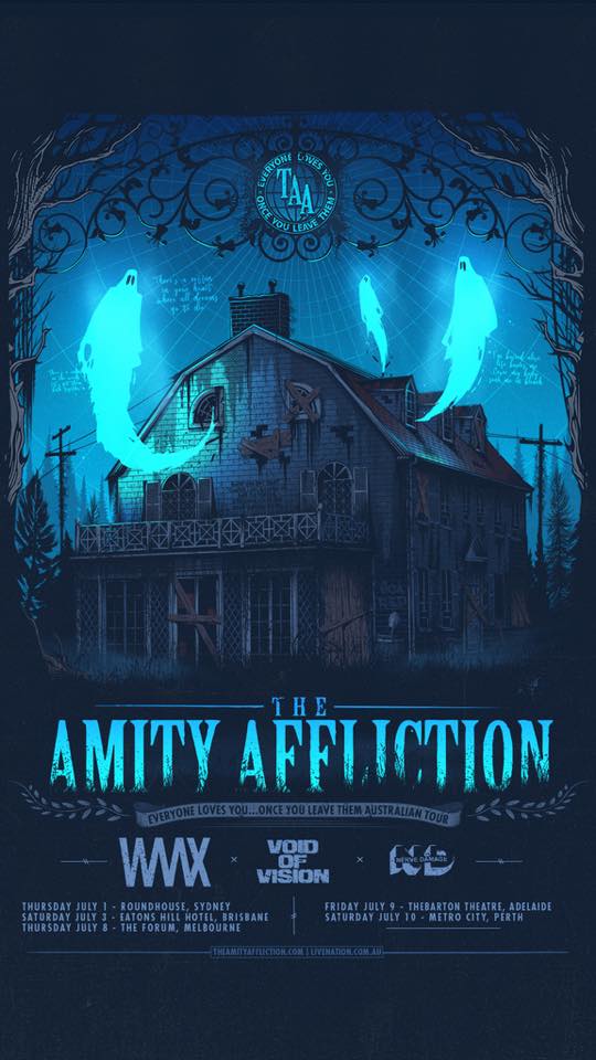 Amity tour poster
