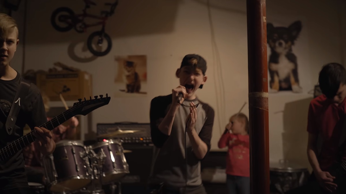 Kids Crush Cover Of Pantera's 'Drag The Waters'