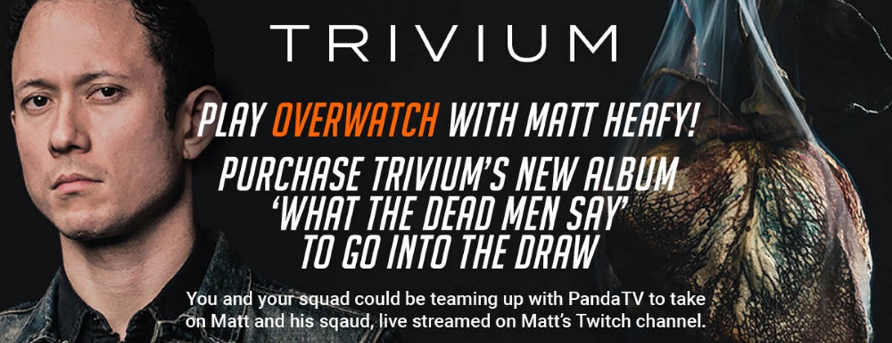 WIN: Play Overwatch With Matt Heafy on Twitch