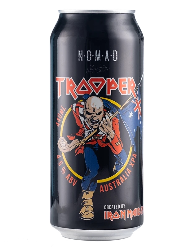 Iron Maiden: Trooper Australia Beer