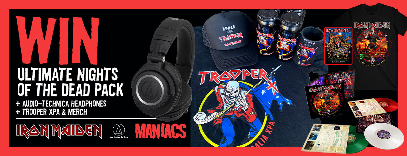 WIN: Ultimate Iron Maiden + Trooper XPA + Audio-Technica Pack
