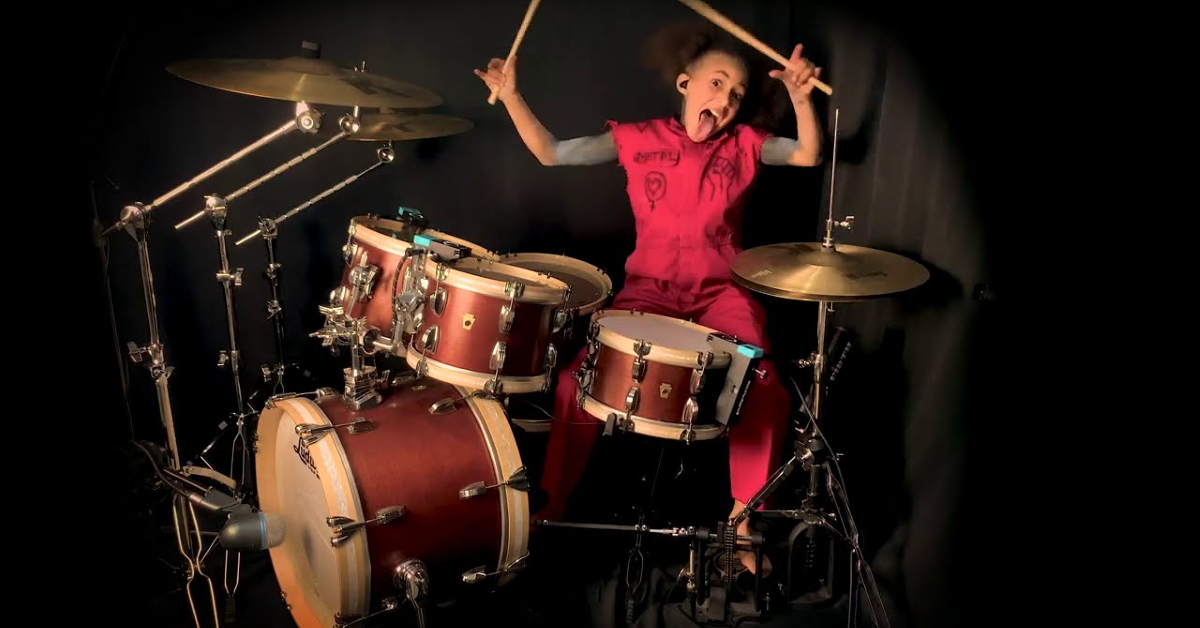 Viral 10-Year-Old Drummer Covers Slipknot