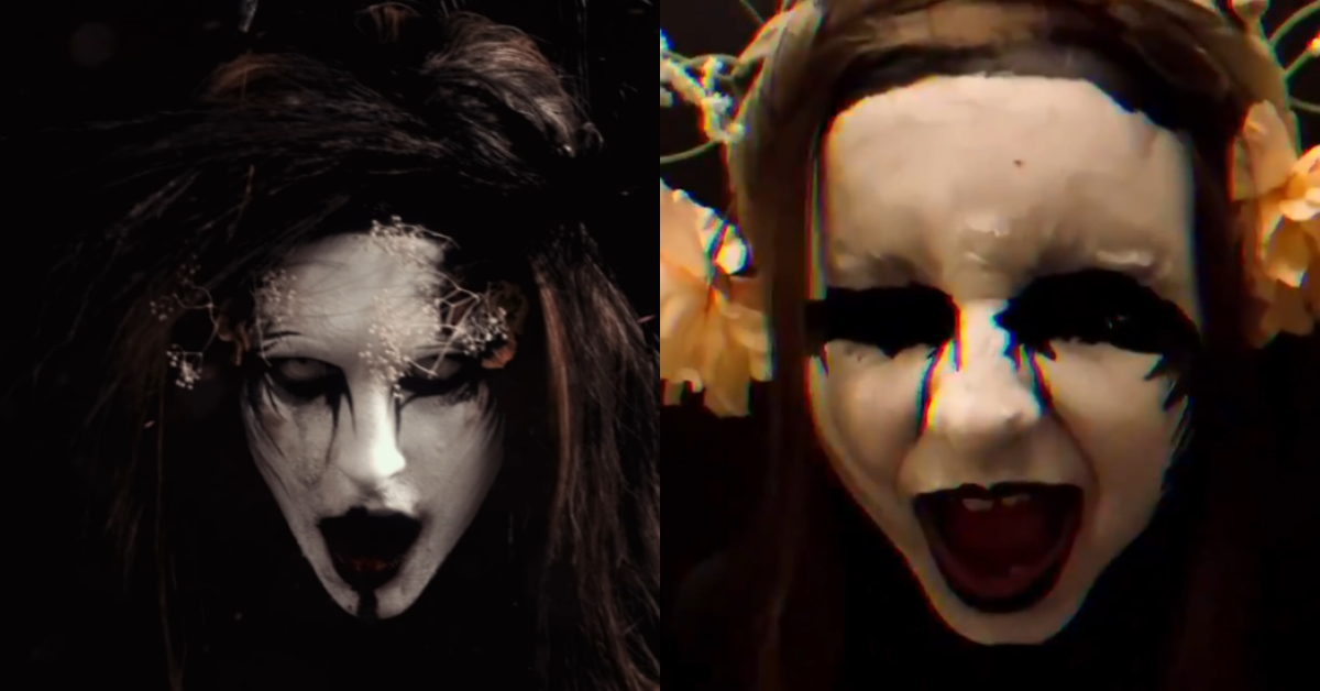 Young Girl Recreates Creepy Spiritbox Video