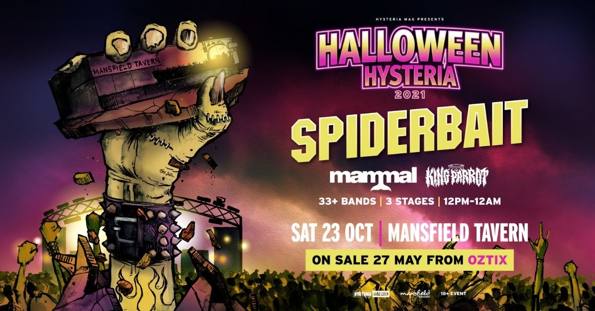 halloween hysteria 2021 lineup