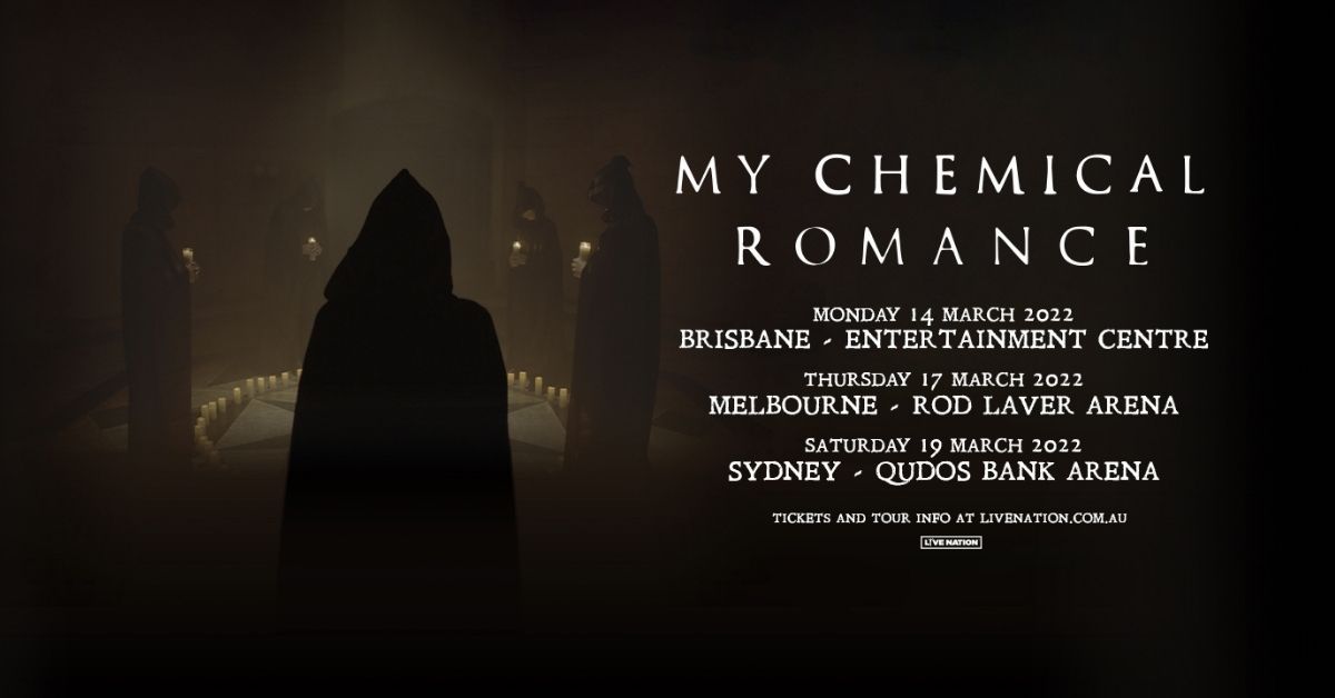 my chemical romance australian tour dates 2022