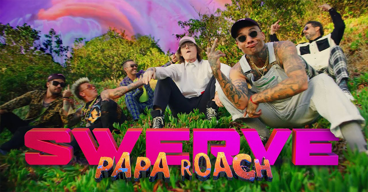 Papa Roach, FEVER 333 and Sueco in 'Swerve' video 