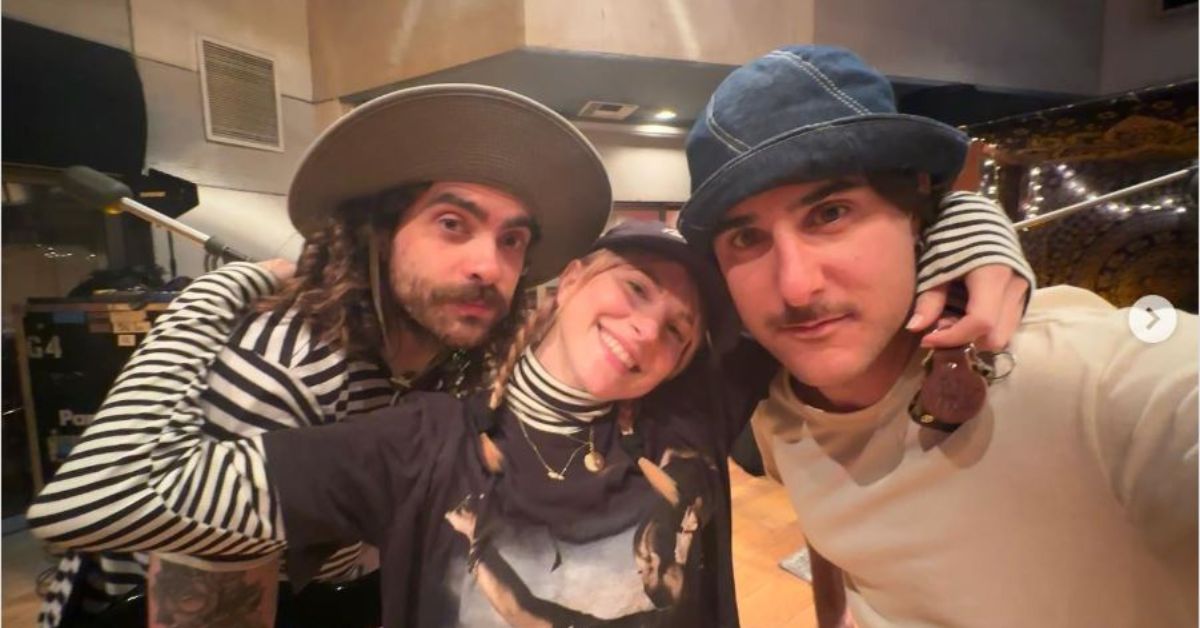 Paramore in the studio - Photo Credit - Paramore/Instagram