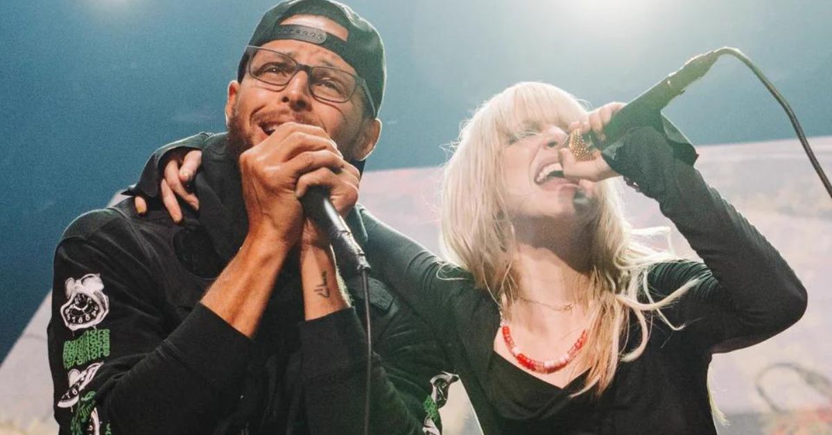 Steph Curry and Hayley Williams - Photo Credit: Chase Center