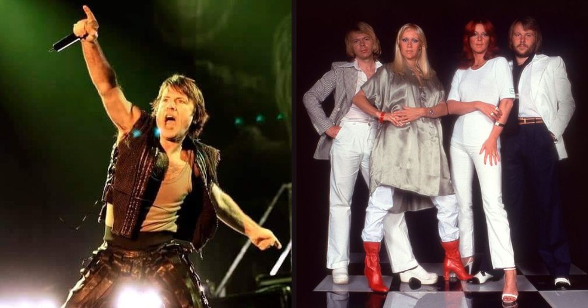 Bruce Dickinson and ABBA