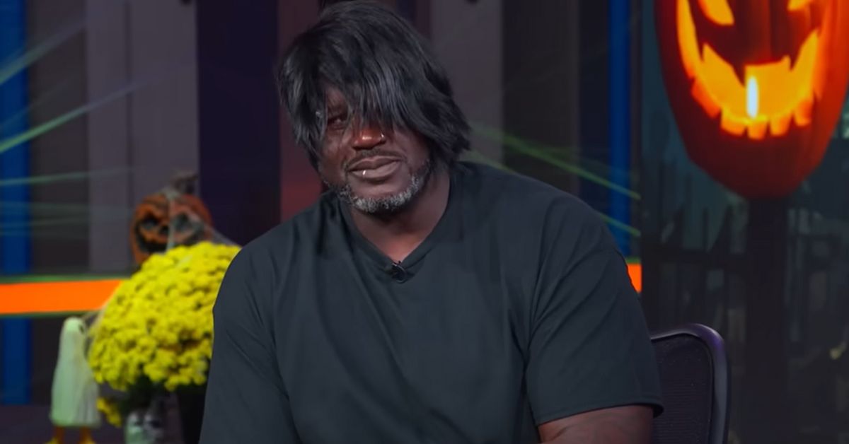 Shaq dressed as 'emo Jimmy Butler' on 'Inside the NBA'