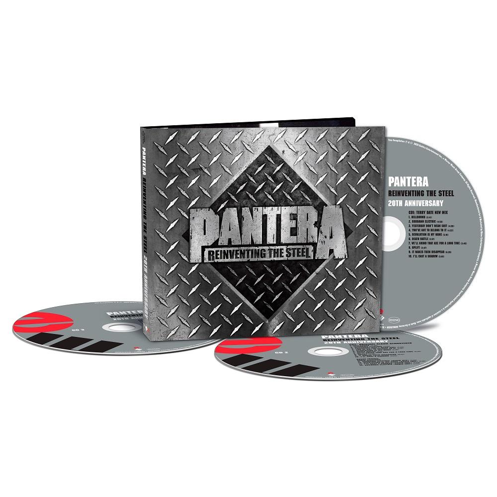 pantera - reinventing the steel CD