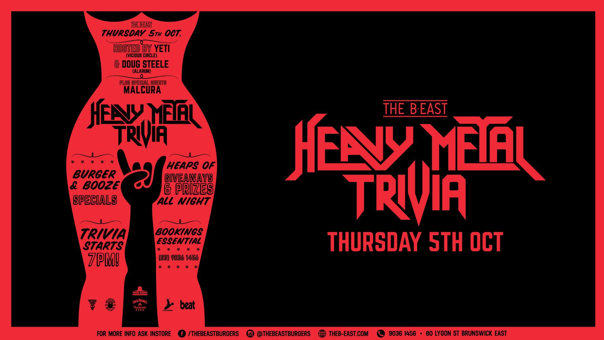 Heavy Metal Trivia Is Coming To Melbourne
