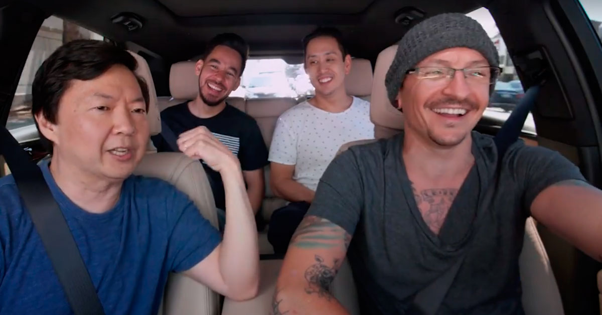 Watch Chester Bennington In Linkin Park's Carpool Karaoke