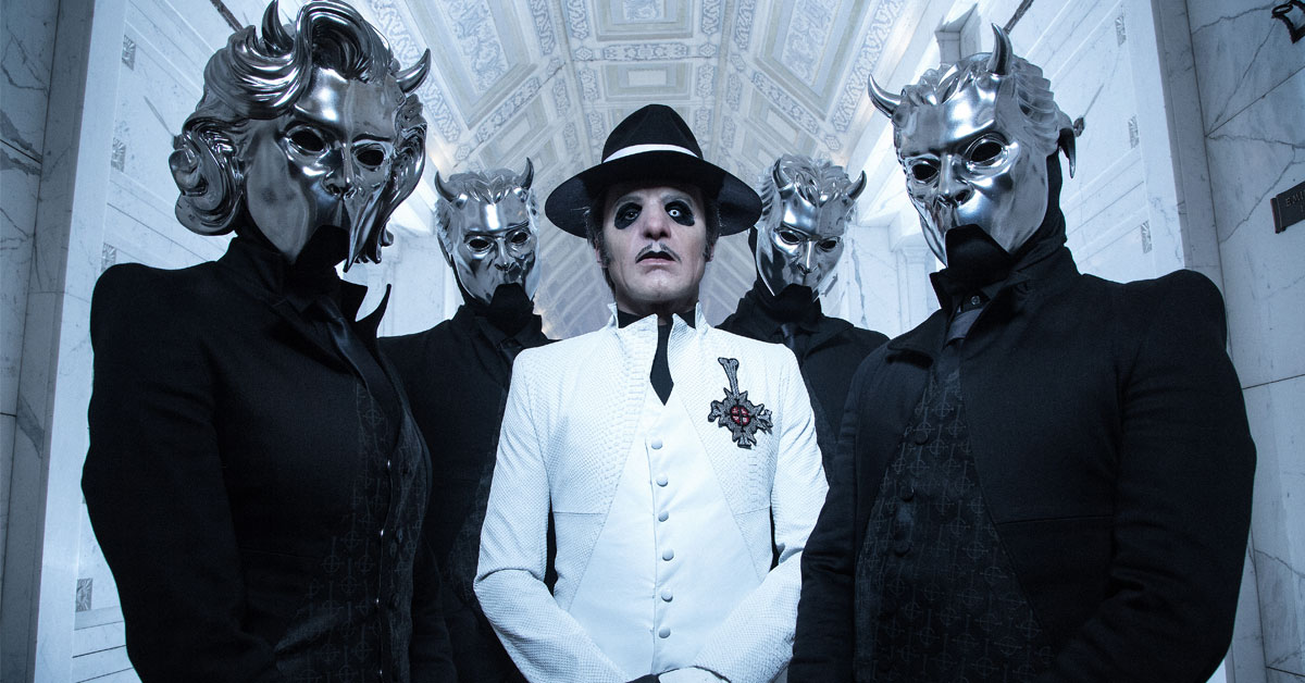 We Talk To Ghost Frontman Tobias Forge About New Album 'Prequelle'.