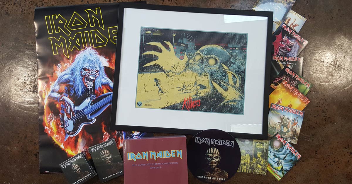 Win A Killer Iron Maiden Prize Pack!