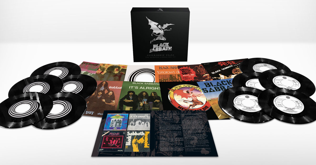 Black Sabbath: Supersonic Years - The Seventies Singles Box Set.