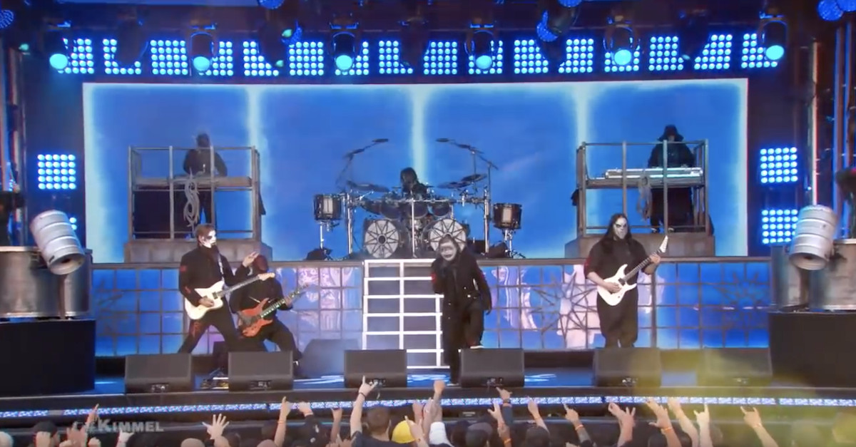 Watch Slipknot Perform 'All Out Life' and 'Unsainted' on Jimmy Kimmel