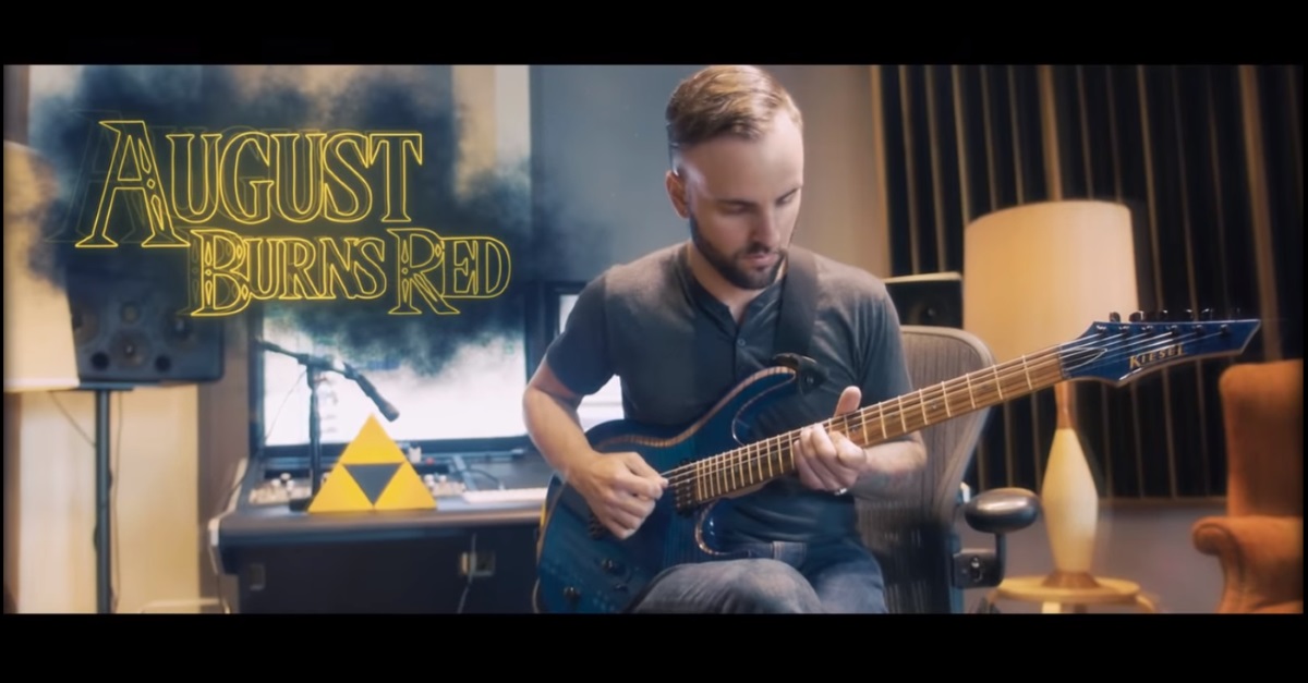 Watch August Burns Red's Metal Cover of the Legend Of Zelda Theme
