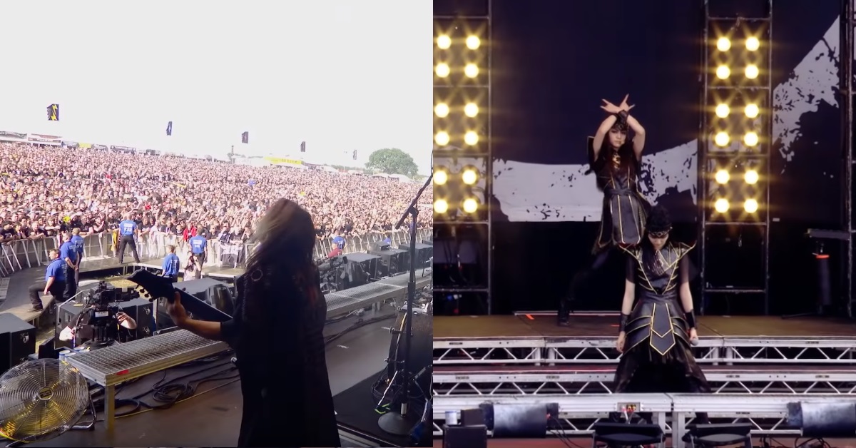 Check Out Babymetal's Insane Download 2018 Performance of 'Distortion'