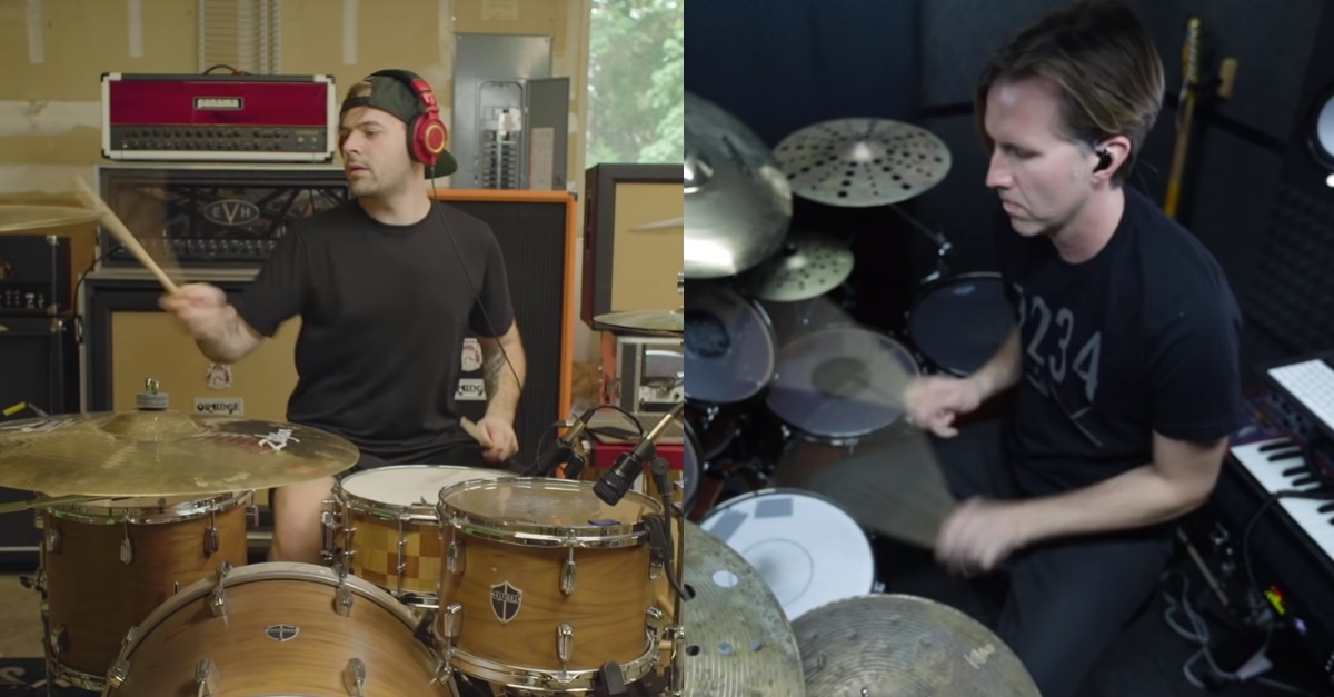Watch Jared Dines Play Drums With Avenged Sevenfold's Brooks Wackerman