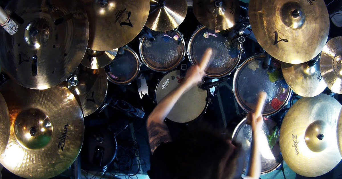 Metallica's 'Enter Sandman' Drum Cover But With Dildos For Sticks.