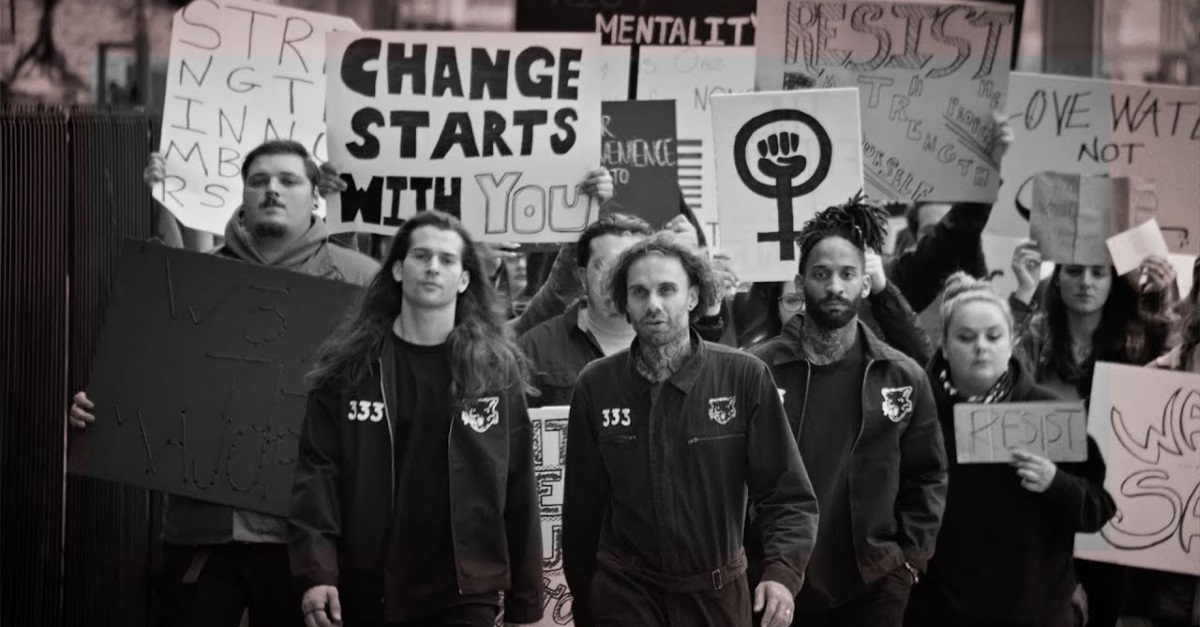 Check Out The Fever 333's Incendiary 'One Of Us' Music Video