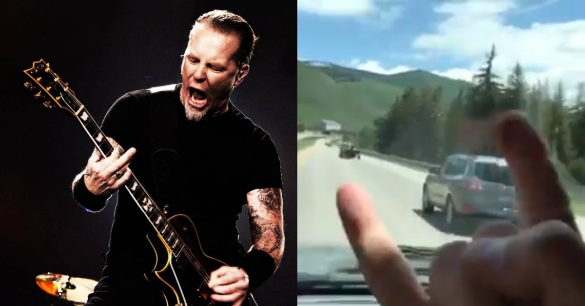 Watch Metallica's James Hetfield Jam to Slayer's 'Angel Of Death' in the Car