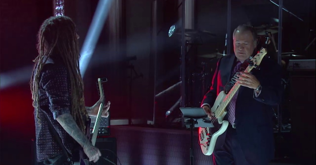 Watch Korn's Brian "Head" Welch Play 'Blind' With American Governor