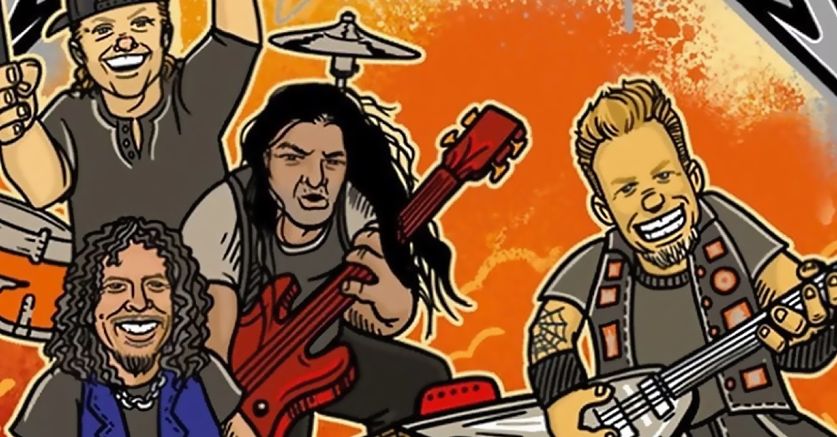 Metallica Are Set to Release a Colourful Children's Book Called 'The ABCs of Metallica'