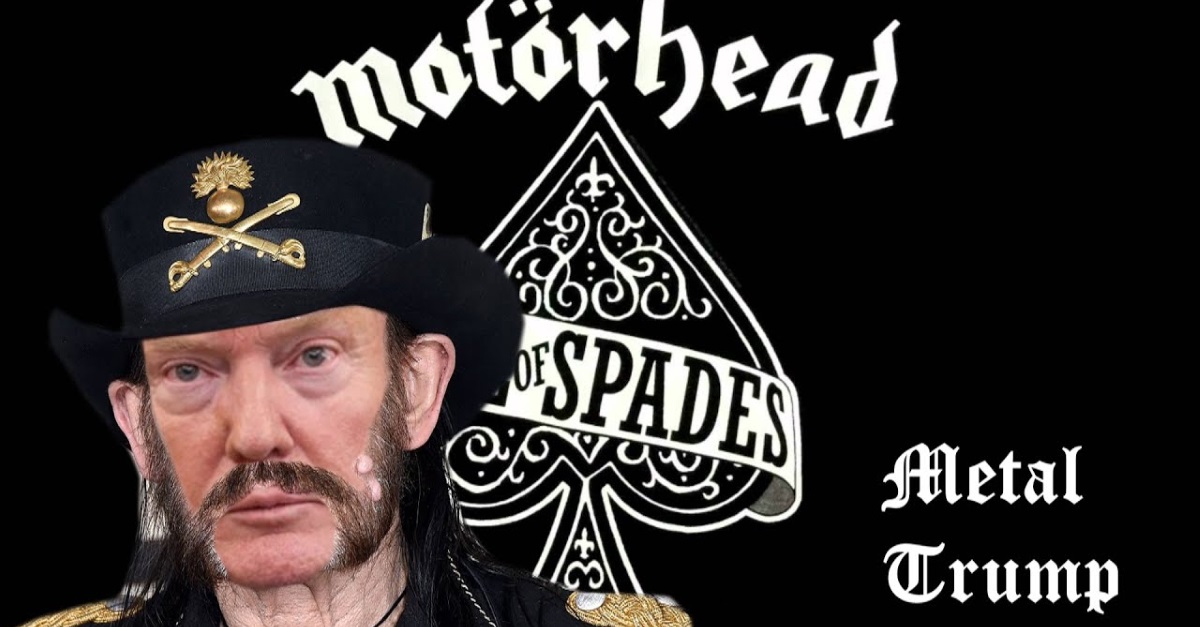 Watch Metal Trump's Amazing Performance of Motrhead's 'Ace Of Spades'