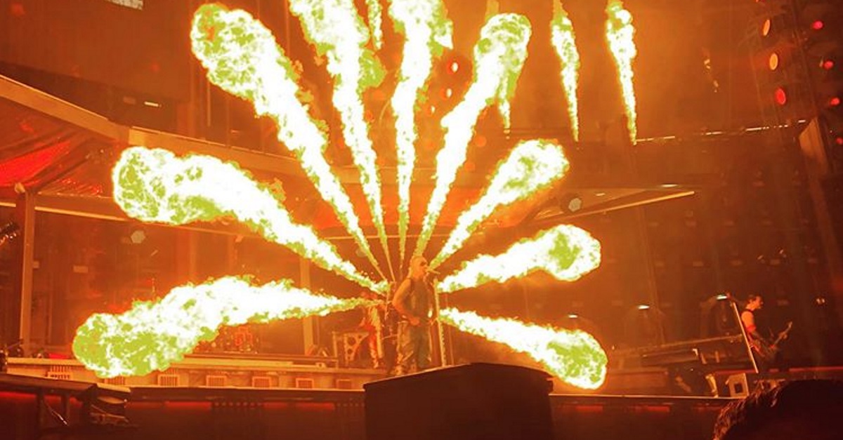 Check Out Some of Rammstein's Crazy New Stage Pyro