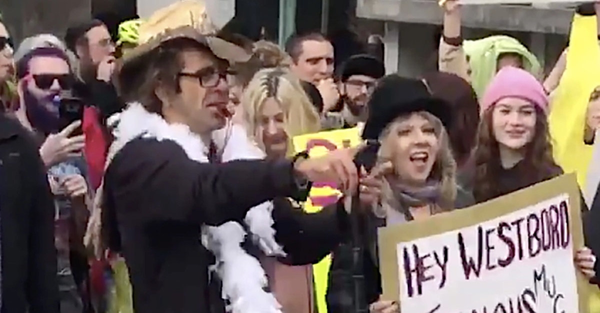 Watch Lamb Of God's Randy Blythe Drive Out Westboro Baptist Protesters With Kazoos