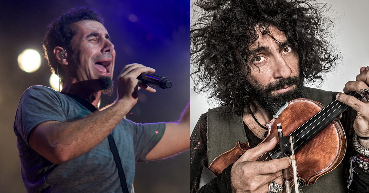 Listen to Serj Tankian Feature on Violinist Ara Malikian's Crazy Folk-Metal Song