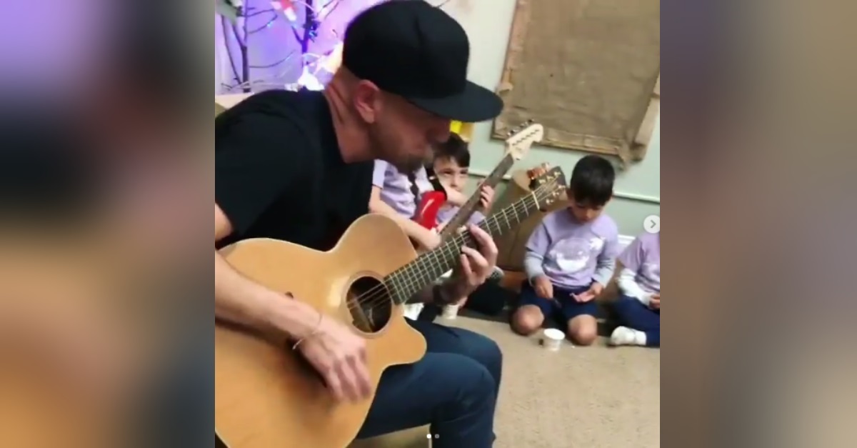 Watch SOAD's Shavo Odadjian Play 'Toxicity' for His Son's Preschool Class