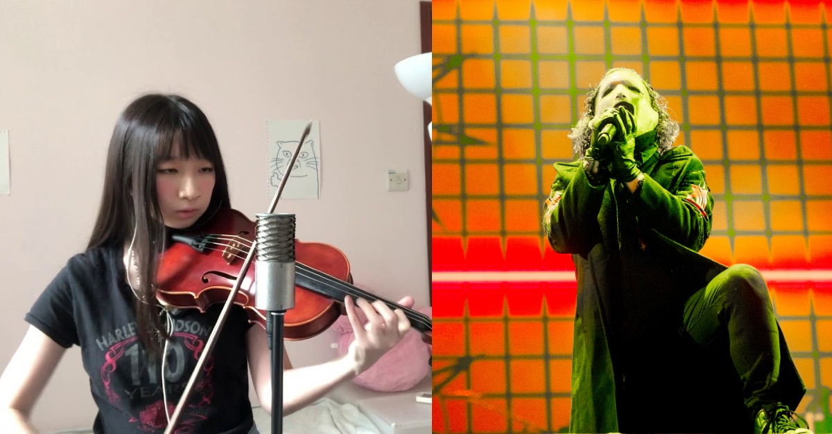 Check Out This Beautiful Violin Cover of Slipknot's 'Unsainted'