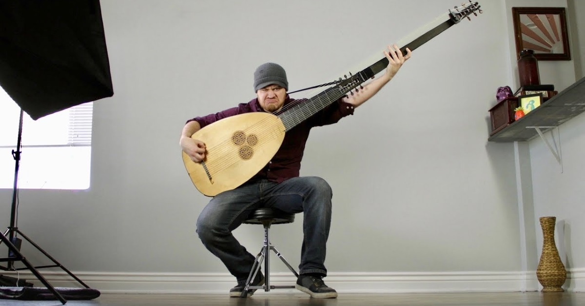 Ladies and Djentlemen: Metal Played on a Theorbo