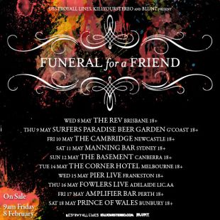 Funeral For A Friend Australian Tour Announced!
