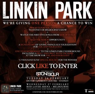 Win A Linkin Park Fan Pack!