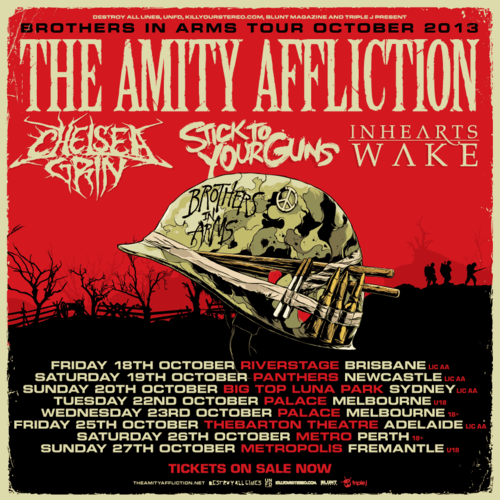 The Amity Affliction Tickets On Sale Now!