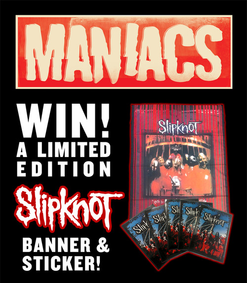 WIN An Oldschool Slipknot Banner & Sticker!