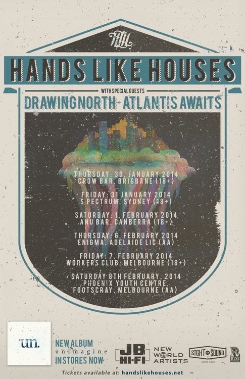 Hands Like Houses Australian Tour!
