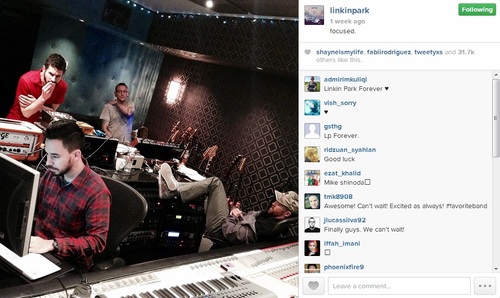 Linkin Park Are Back In The Studio!