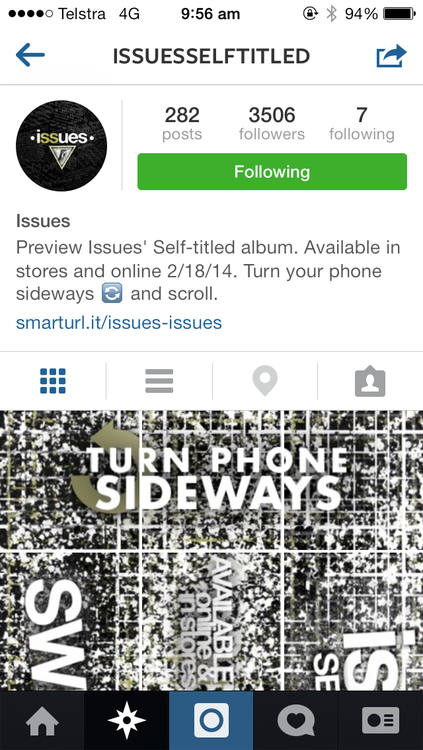 Check Out Issues Instagram!