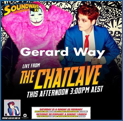 Gerard Way Live Chat!