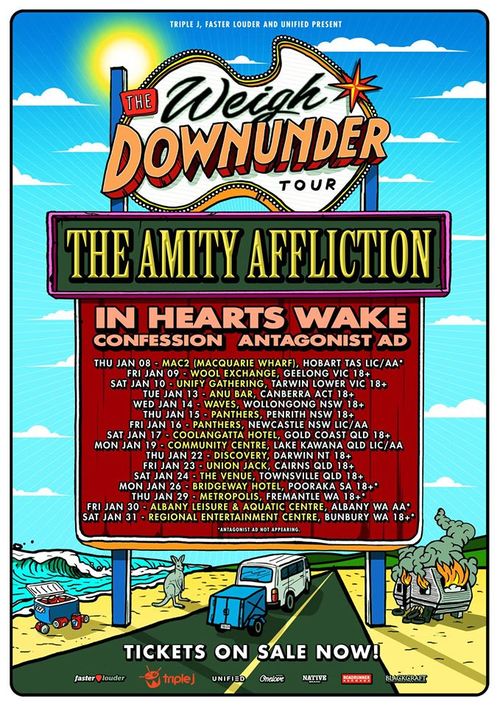 The Amity Affliction Announce Regional Tour!