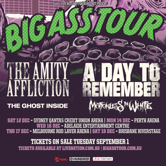 The Amity Affliction Big Ass Tour!