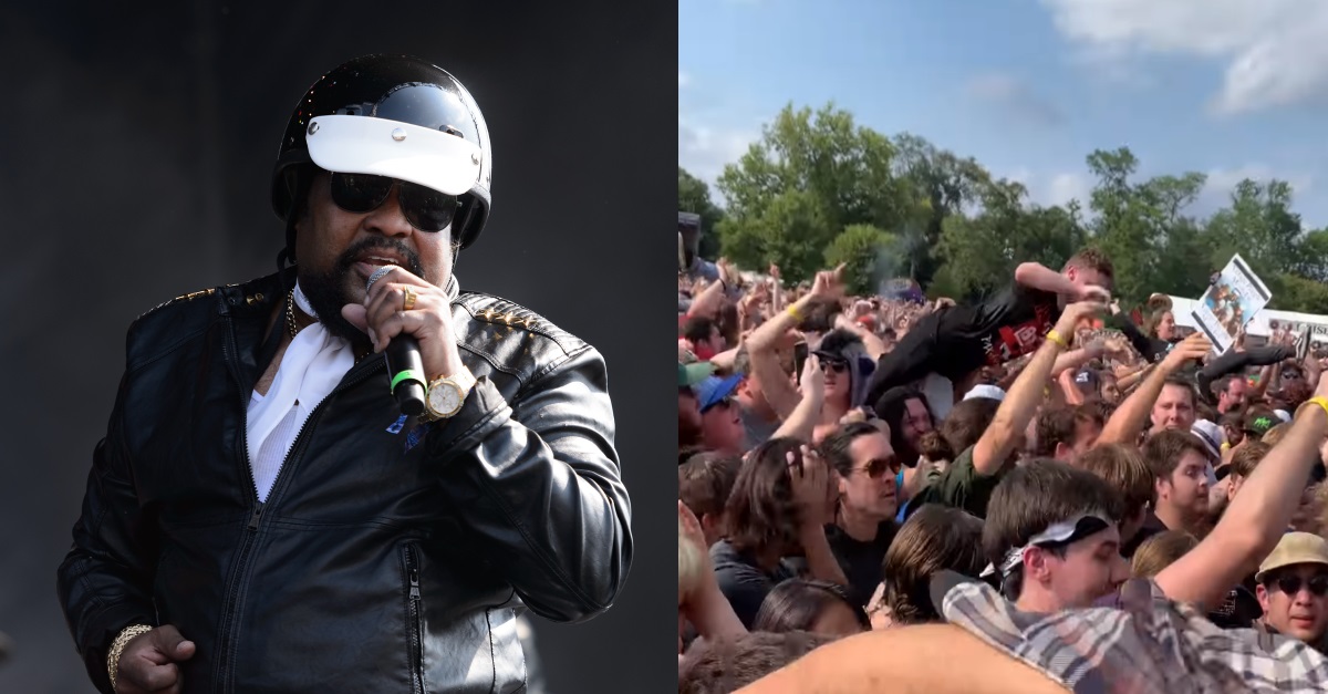 Watch People Start Circle Pits and a Wall of Death While Village People Perform Live