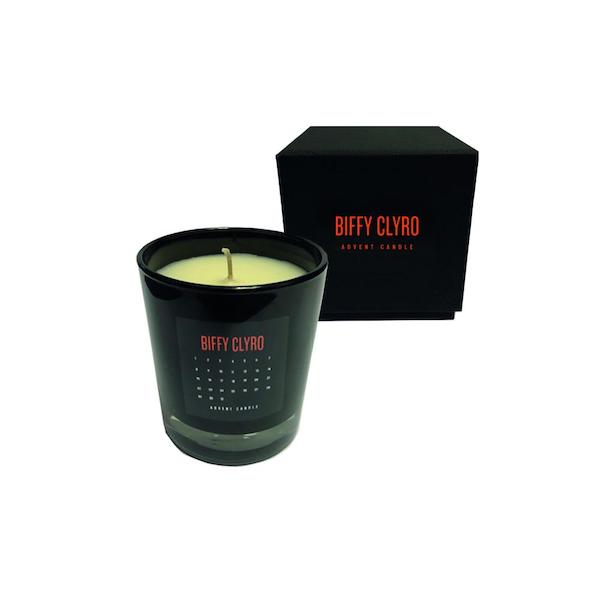 Biffy Clyro candle