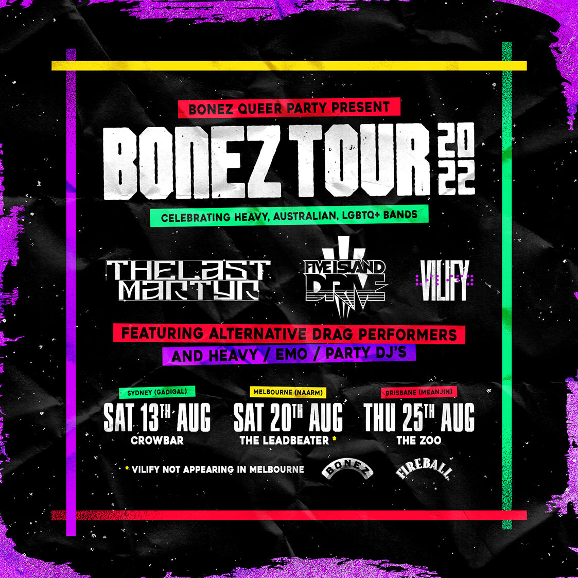 bonez tour
